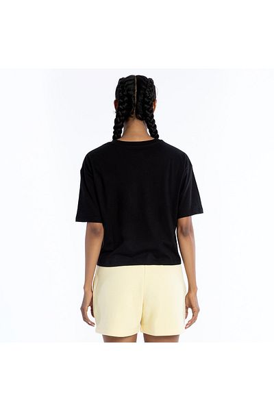 New Balance Tricou Lifestyle pentru damă - Negru Wnt1204-bk