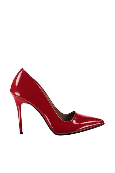 Fox Shoes Červené dámské boty na podpatku 8922151908
