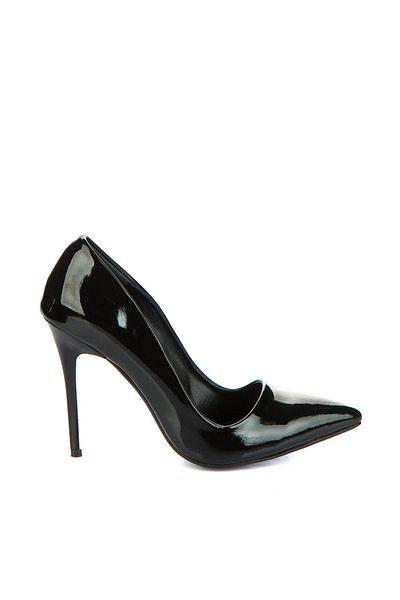 Fox Shoes Černé dámské boty na podpatku 8922151908