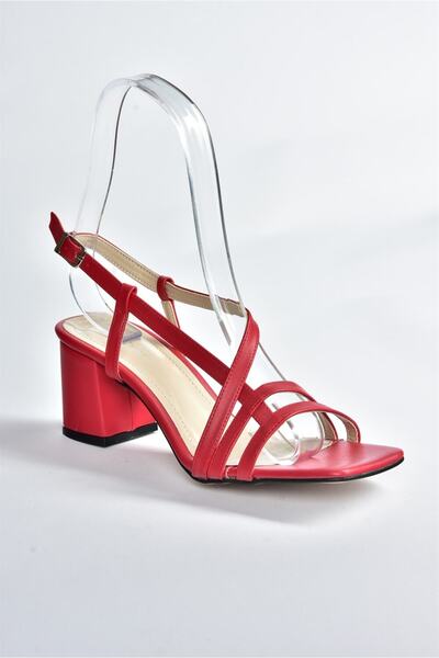 Fox Shoes Red Women's Heeled Shoes H922741009