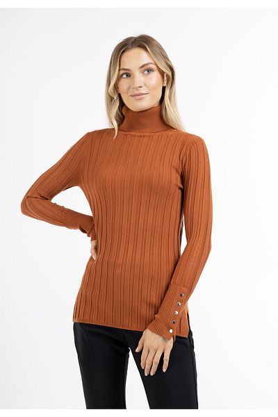 Dreimaster Strick Rollkragen Pullover