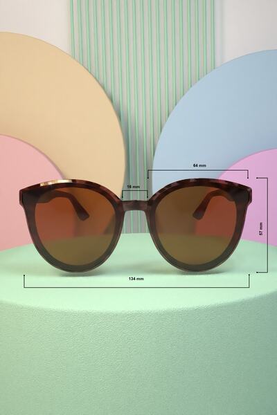 Polo55 Kulaté dámské sluneční brýle Oqsho