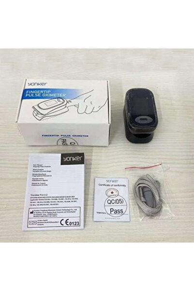 YONKER Pulse Oksimetre Parmaktan Nabız Ve Oksijen Ölçer Cihaz