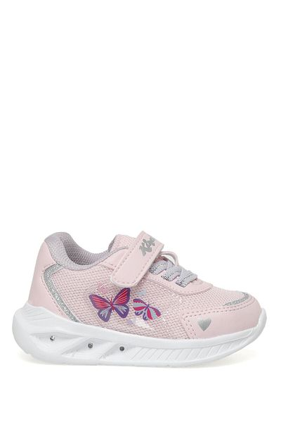 Kinetix Pantofi sport pentru fete Elio 3fx roz liliac argintiu luminoși 21-25