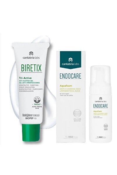 cantabria labs Biretix Tri-active Jel 50 Ml Akneli Ciltlere Özel | Endocare A...
