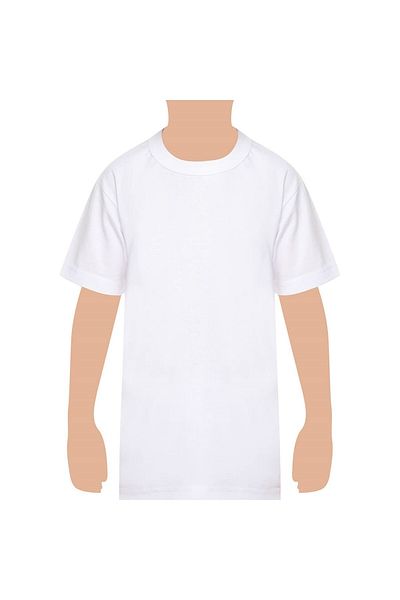 ÇamaşırcımShop Tutku Crew Neck 3 Pack 100% Cotton Boy Undershirt