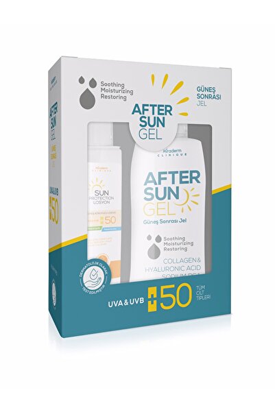Miraderm Aftersun Gel+losyn 50+