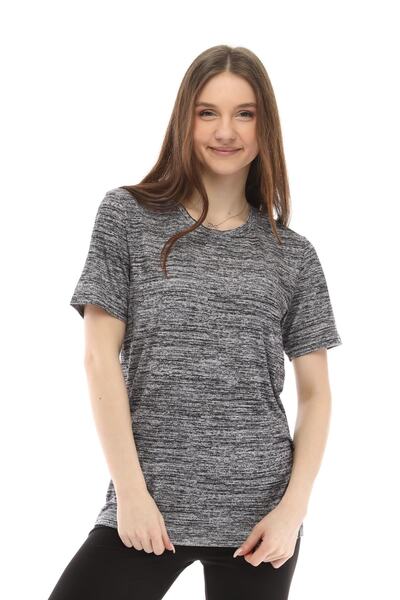 GHASSY CO. Women's Moisture Wicking Active Gym Fitness Running Performance Outdoor Sports Tshirt