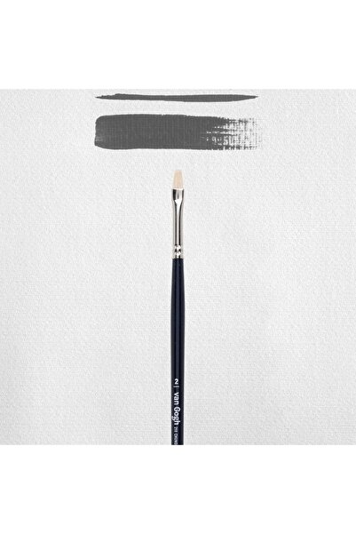 Van Gogh Серія 210 Біла волосина Масляна та акрилова фарба Плоска щітка № 2