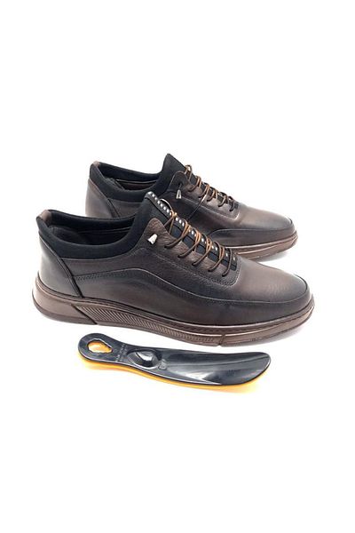 UMUT AYAKKABI Large Size Genuine Leather Full Orthopedic Men's Shoes