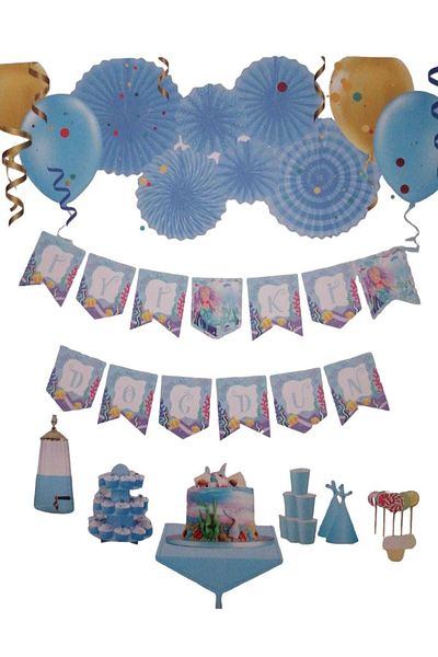 booddie Γενέθλια Mermaid Concept & Ευχετήρια γενέθλια με θέμα τη γοργόνα