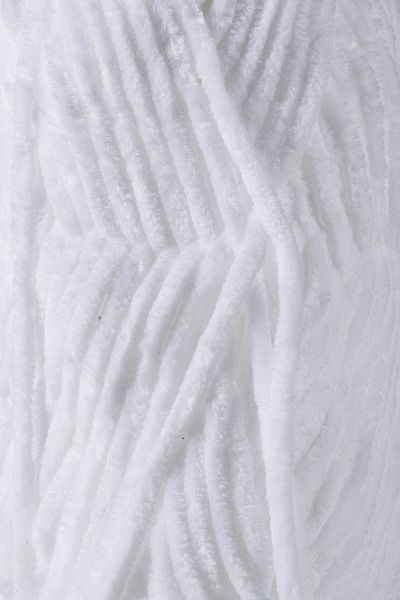 SENSY Premium Velvet Velvet Thread Hand Knitting Thread Blanket Thread Sweater Thread Baby Blanket Thread White