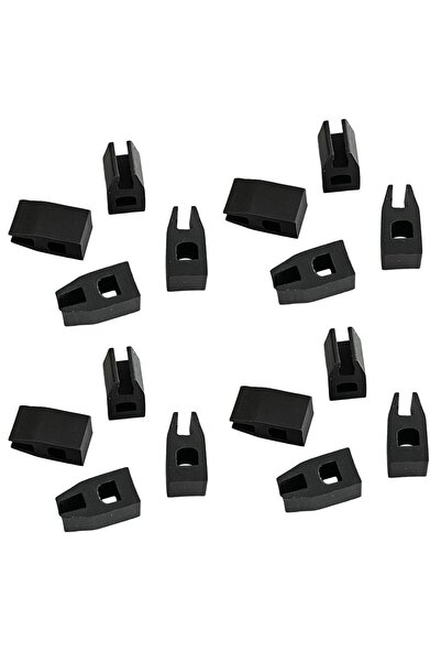 Parmis Universal Set Üstü Ocak Ankastre Izgara Silikon Tampon Lastiği 16 Adet...