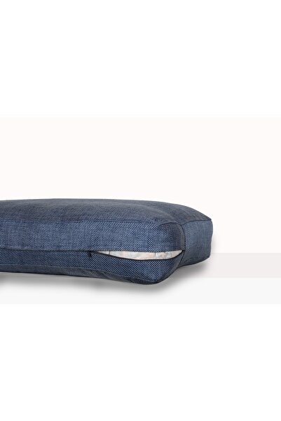 AYPETEKS Blue Straw Linen Box Model Sofa Back Throw Pillow Cover - Sofa Cushion - Large Throw Pillow Cover