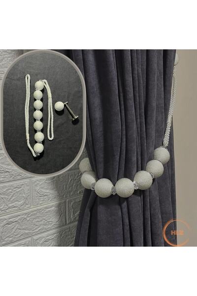 Helezoni Background Curtain Side Tie Bracelet 7 Ball Model + Renso Set 1 Piece Bracelet 1 Piece Renso
