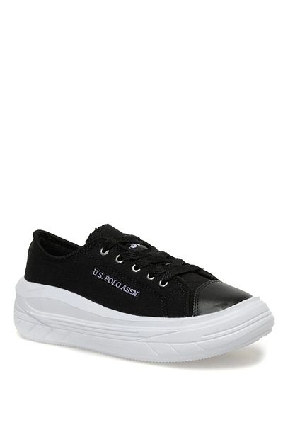 U.S. Polo Assn. Cleme Tex 3fx Women's Sneaker Black-white