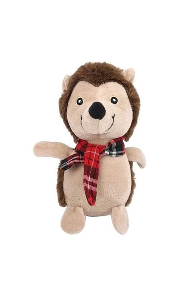 Mixpet 16 Cm Plush Toy with Cute Christmas Figure - Teddy Bear with Scarf