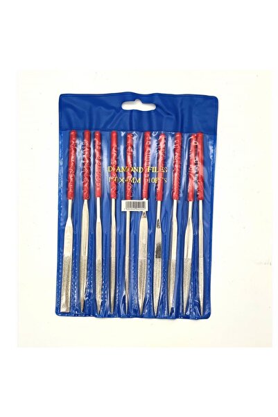 PLD Elmas Eğe Takımı 10 Parça 160mm