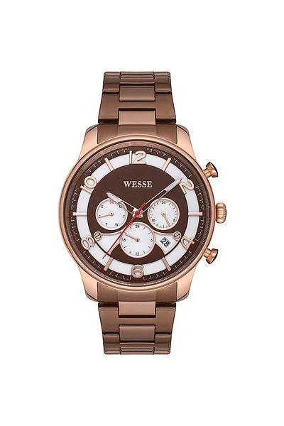 Wesse Men's Brown Wrist Watch - WWG206502 Model