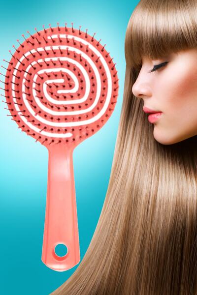 xolo Nascitak Renkli Pro Üç Boyutlu Oval Saç Fırçası Pro Dizayn