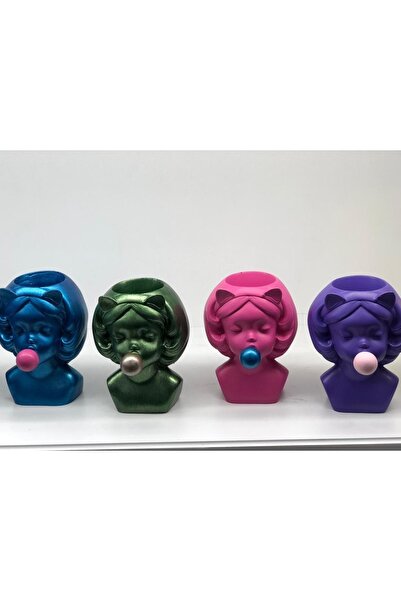 MeGgDecor Balonlu Kız 17 Cm