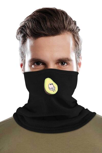 herotasarım Авокадо з принтом Зимовий полярний шарф Bll3506