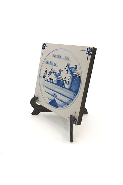 Sadrazam Dutch Pattern Printed MDF Desktop