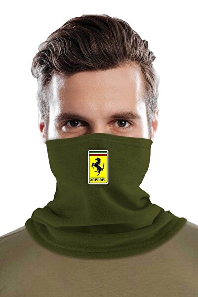 herotasarım Зимовий шарф з принтом Ferrari - Bll3777