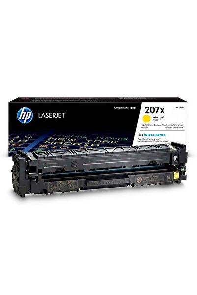 HP Toner Sayfa 207X Galben Sarı 2.450 W2212X / CP