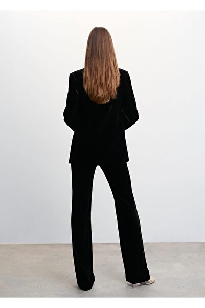 MANGO Woman Bunda Velvet Blazer