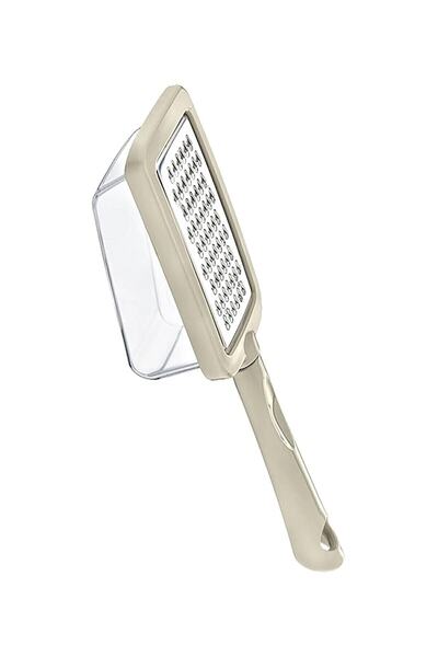 Tinsmith مبشرة فاخرة بمقبض من الفولاذ المقاوم للصدأ ومبشرة ثوم وجبنة الليمون العملية موديل جديد