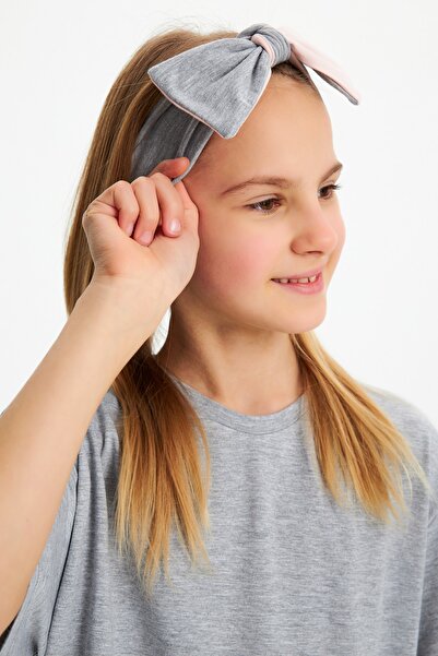 Babygiz Κοριτσίστικο βαμβακερό χτενισμένο βαμβακερό, αντιολισθητικό, αντι-ιδρωτικό, εξαιρετικά ελαφρύ εύκαμπτο κορδόνι μαλλιών με παπιγιόν μπαντάνα