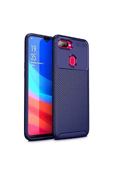 Smart Tech Oppo Rx17 Neo Karbon Desenli Negro Silikon Kılıf