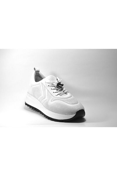 Beety 23by83.k88-b Pantofi ortopedici casual pentru femei, din piele naturală, alb-negru