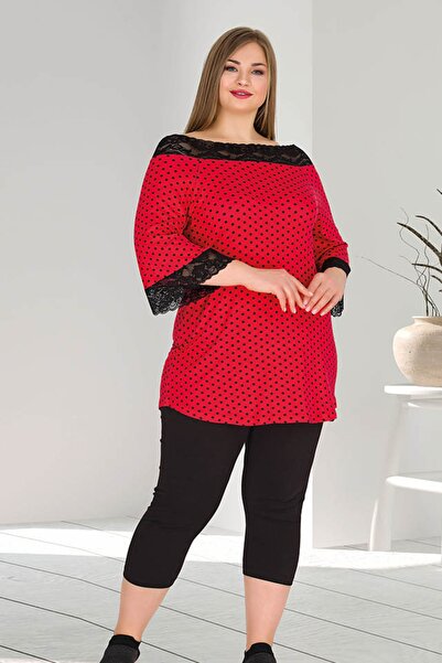 Viselya طقم بيجامة مقاس كبير