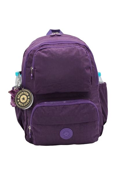 Bevitton Backpack Moden Water Resistant Purple School Backpack 6200 6200 School