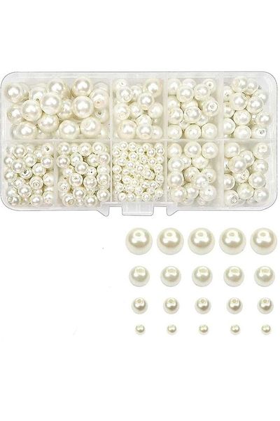 yiğit aksesuar Κρέμα Luxury Pearl Σετ Βραχιόλι Κολιέ Προμήθειες κατασκευής κοσμημάτων