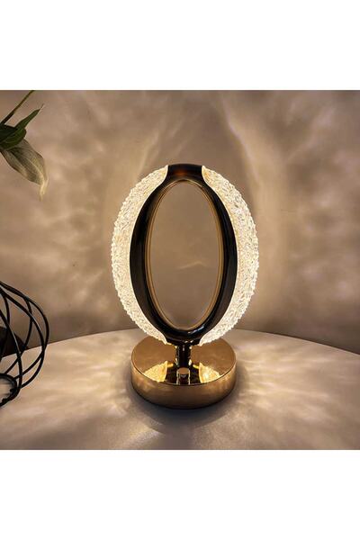 PİNK İTHALAT Modern Lüks Şarj Edilebilir Masa Lambası