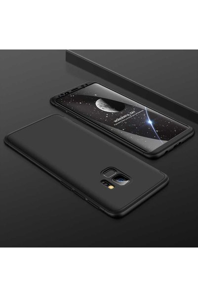 ZM STORE جراب سامسونج جالاكسي S9 مكون من 3 قطع حماية وغطاء صلب وخفيف