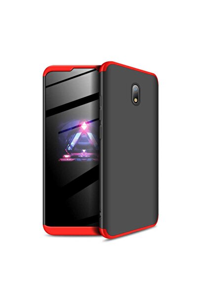 ZM STORE Xiaomi Redmi 8a Kılıf 3 Parçalı Koruma Hafif Ve Sert Kapak