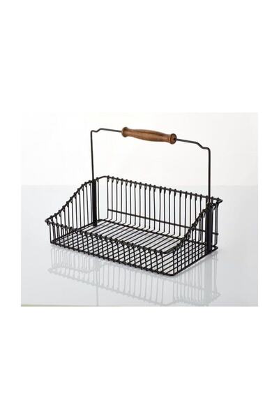 VİP AHMET Ferforje Metal Sepet 20 x 30 cm Fintorp Mode
