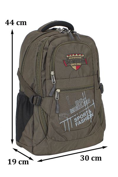 DC MELIUN Imported School Backpack with Side Pocket Back Protection Support Waterproof