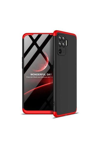 ZM STORE Oppo Reno 5 Lite Kılıf 3 Parçalı Koruma Hafif Ve Sert Kapak