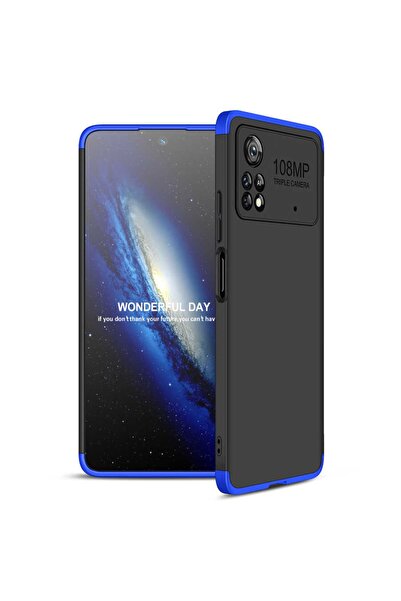 ZM STORE Xiaomi Poco X4 Pro 5g Kılıf 3 Parçalı Koruma Hafif Ve Sert Kapak