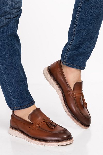 maximoda Естествена кожа, модел мокасини, кожени мъжки обувки