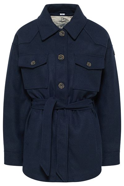 Dreimaster Vintage Übergangsjacke aus Wollgemisch Tuxedo