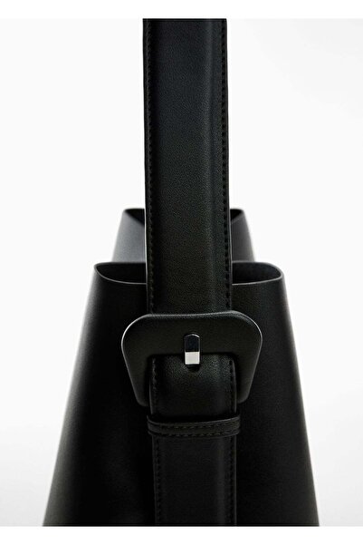 HONEY BAG Black Large Size Equivalent Model Shoulder Bag