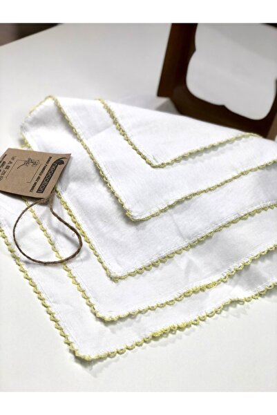 neocotton Double Layer Embroidered Cotton 5 Pack Baby Care Wipes (22x22 Cm)