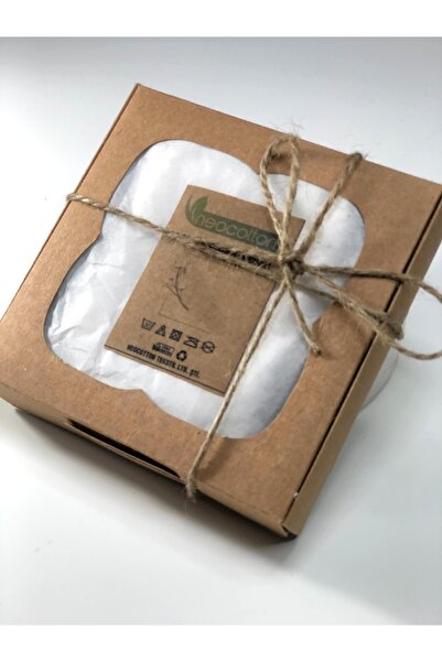 neocotton Double Layer Embroidered Cotton 5 Pack Baby Care Wipes (22x22 Cm)