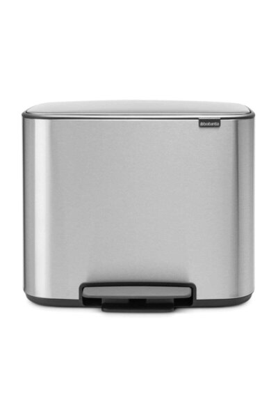 Brabantia Matt Steel Fpp Pedallı Çöp Kutusu 60 Lt. Parmak Izi Bırakmayan